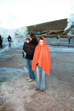 Eisiger Morgen, - 8 Grad